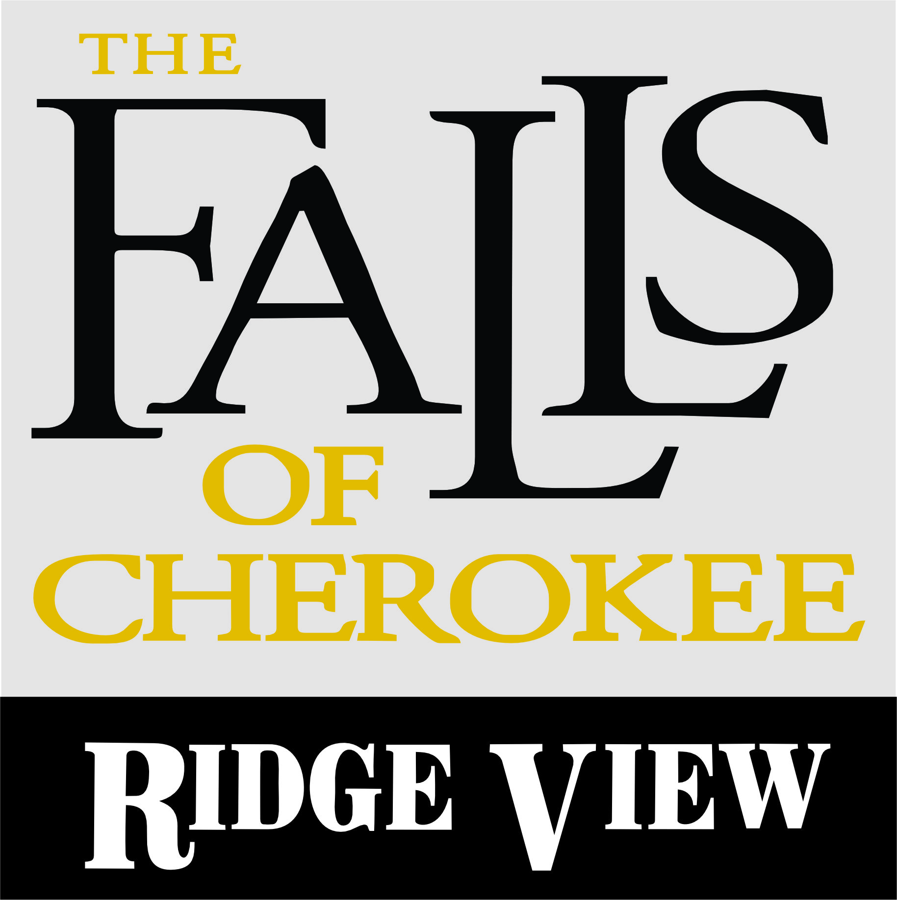 The Falls of Cherokee/Ridge View Logo